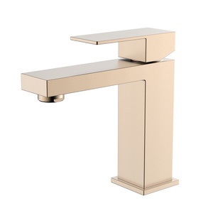 Rose Gold Stainless Steel Bathroom Faucet