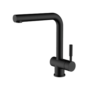SS Matte Black Pull Out Kitchen Faucet