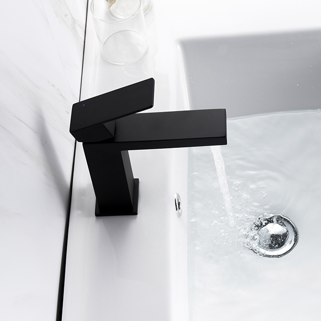 Black Stainless Steel Bathroom Faucet