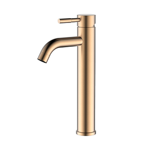 SUS304 stainless steel rose gold vessel bowl faucet